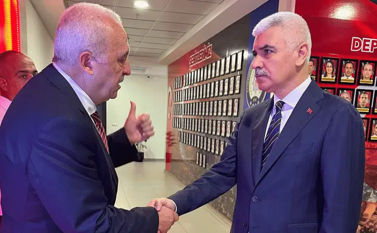 Muhammed Günkut’tan Emniyet Müdürü Hasan Yiğit’e Ziyaret