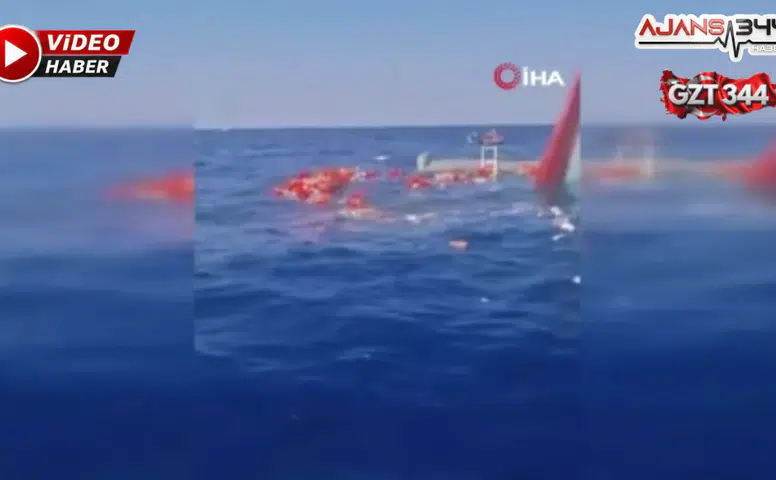 Kıbrıs'ta Batan Geminin Yeni Görüntüleri Ortaya Çıktı