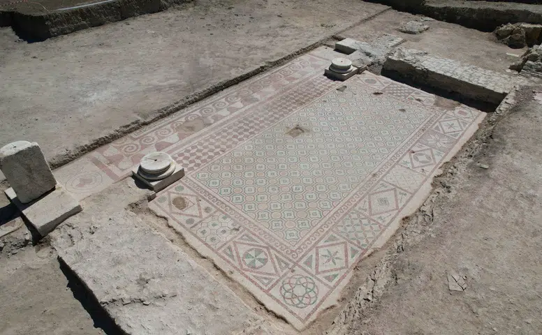 Pompeiopolis'te 105 metrekarelik mozaik bulundu