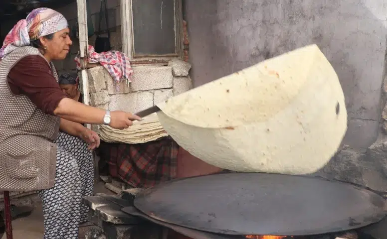 Andırın’da Kışlık Yufka Mesaisi Başladı