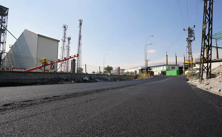 Genç Osman’da Yol Çalışmaları Tamamlanıyor