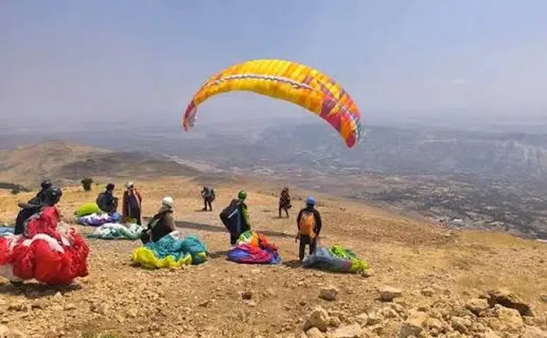 Andırın Yamaç Paraşütü Festivali Gökyüzünü Renklendirdi