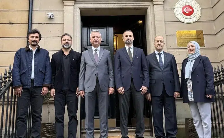 Rektör Okumuş’tan Edinburgh Eğitim Ataşesi Onur Ak’a Ziyaret