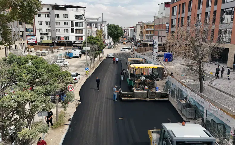 Elbistan’da Hulusi Efendi Bulvarı Yenileniyor
