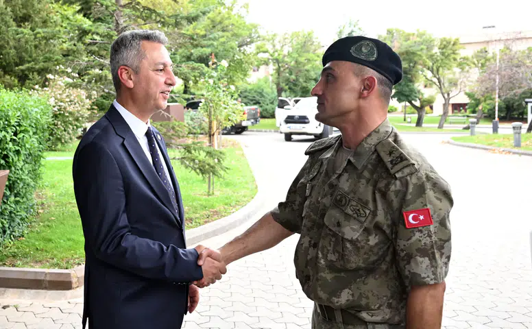 Garnizon Komutanı Hakan Kan’dan KSÜ’ye ziyaret