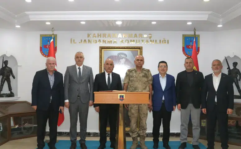 Vahit Kirişci’den Tuğgeneral Sadık Gülecen’e ziyaret