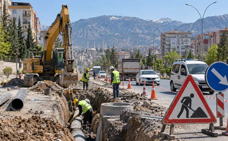 Dulkadiroğlu’nda 15 Noktada Yol Çalışması