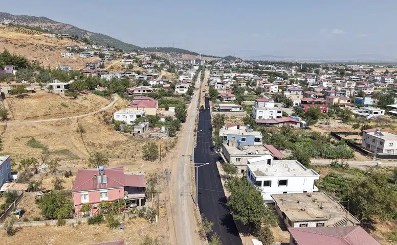 Türkoğlu’nda 2,5 kilometrelik ana bulvar yenileniyor