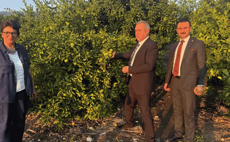İrfan Karatutlu Narenciye Üreticileriyle Buluştu