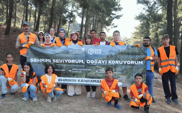 Kahramanmaraş’ta Gönüllüler Doğa için Buluştu