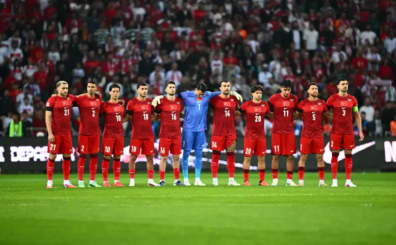 Türkiye-Fransa maçında ilk yarıda gol sesi çıkmadı
