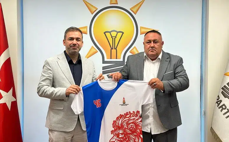 Pençe 46 Başkanı Serkan Telli’den Sefa Kekeç’e Ziyaret