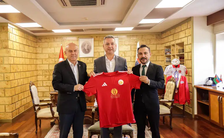 Onikişubatspor ve ASKF’den Rektör Okumuş’a Ziyaret