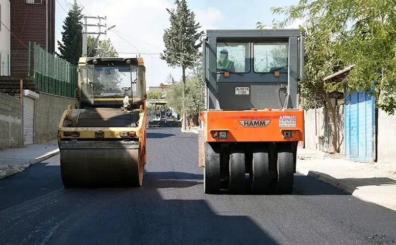 Şeyh Şamil Mahallesi’nde Asfalt Çalışmaları Hız Kazandı