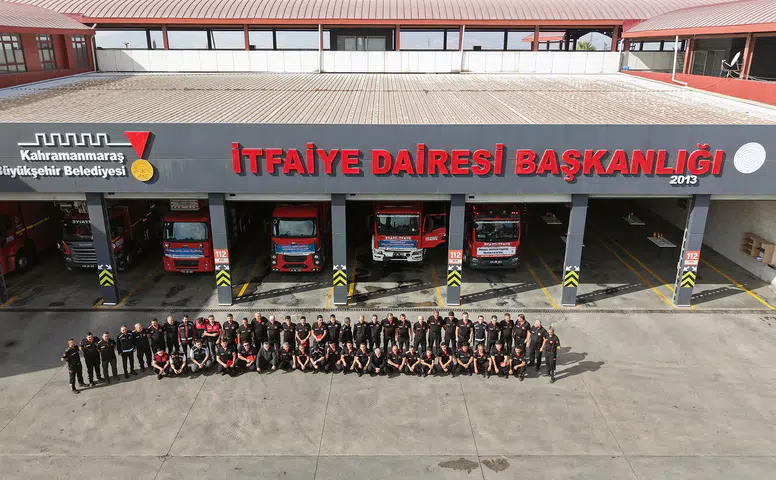 Kahramanmaraş’ta İtfaiye Haftası Törenle Kutlandı
