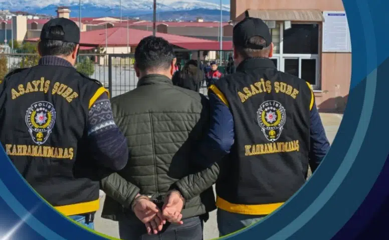 Kahramanmaraş’ta 38 Yıl Hapis Cezalı Firari Yakalandı