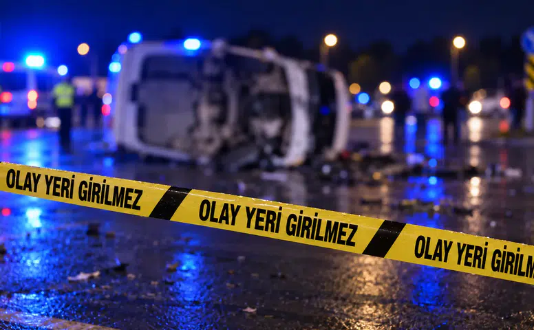 Kahramanmaraş’ta Ağcalı Kavşağı’nda Feci Kaza: Servis Aracı Devrildi
