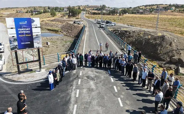 Yeniyurt’ta 53 Metrelik Köprü Hizmete Girdi