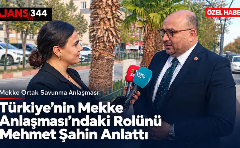 Türkiye’nin Mekke Anlaşması’ndaki Rolünü Mehmet Şahin Anlattı