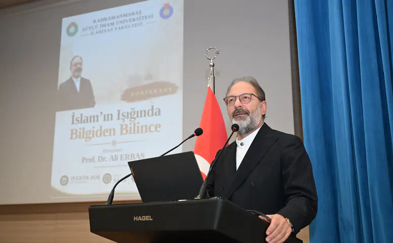 Ali Erbaş’tan KSÜ’de Bilgi ve Bilinç Üzerine Konferans