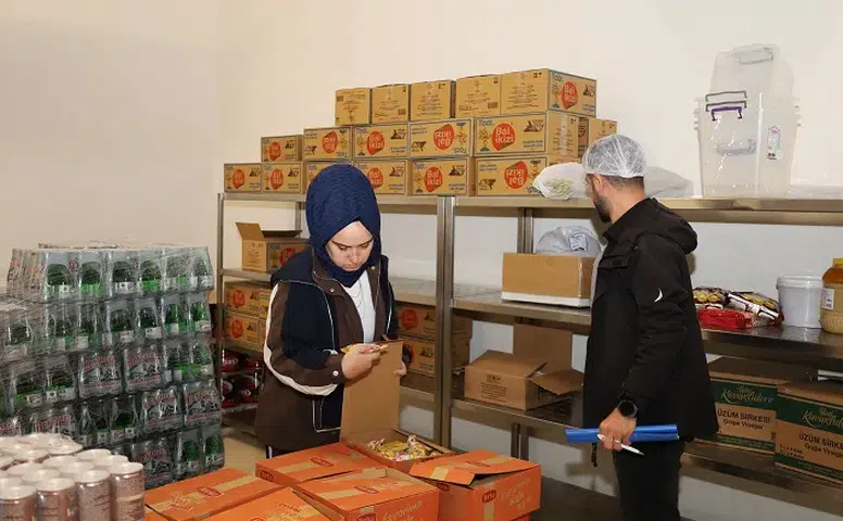 Kahramanmaraş Yurtlarında Gıda Güvenliği Denetimi Yapıldı