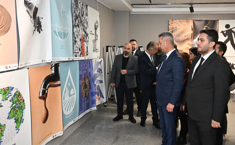 KSÜ’de BLUE_404 Sergisi Su Krizini Sanatla Gündeme Taşıyor
