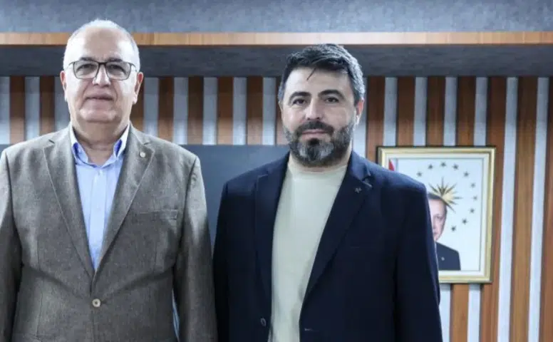 Ökkeş Alper Erşahan’dan Üstündağ’a Kupa Maçı Öncesi Ziyaret