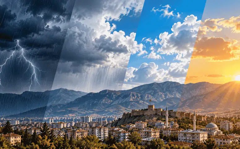 Kahramanmaraş’ta Hava Değişiyor! 5 Günlük Tahmin