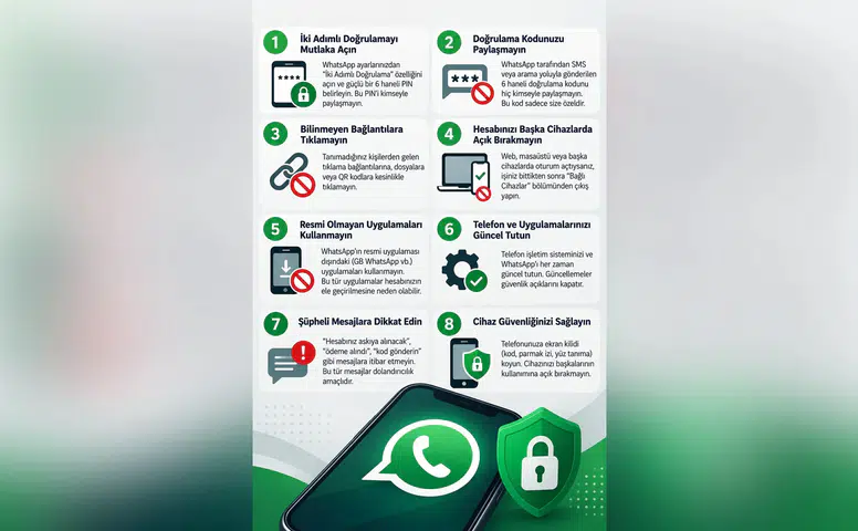 WhatsApp kullananlara 8 önemli güvenlik uyarısı