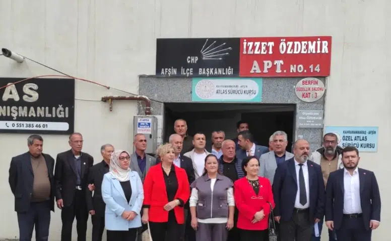 CHP İl Başkanı Esat Şengül’den Afşin’de Temur’a Ziyaret