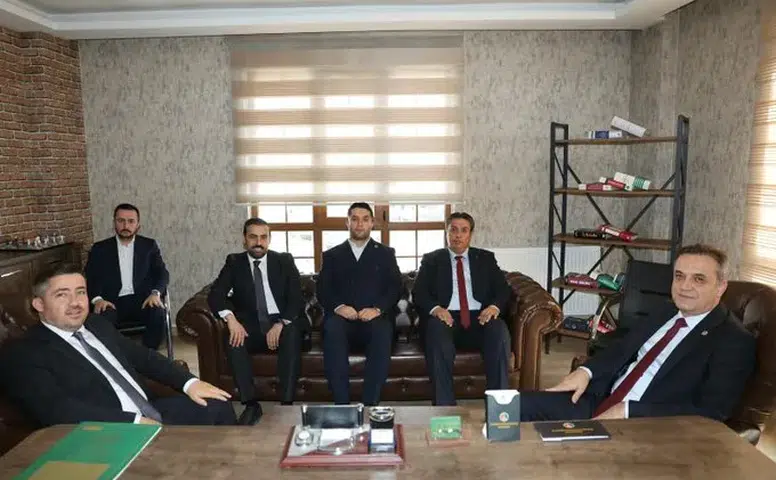 Mevlüt Kurt’tan Osman Meşe’ye Hayırlı Olsun Ziyareti