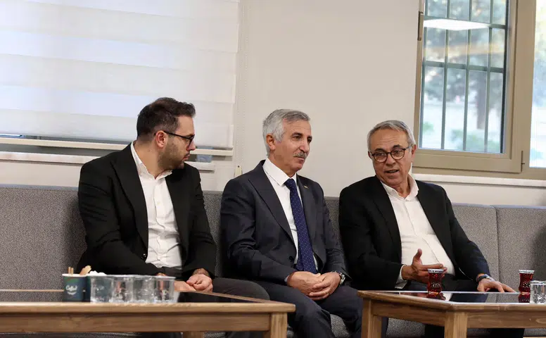 Vali Ünlüer’den Dedeoğlu’na Taziye Ziyareti