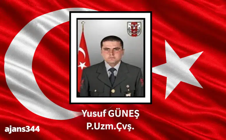 Kahramanmaraşlı Piyade Uzman Çavuş Yusuf Güneş Şehit Oldu