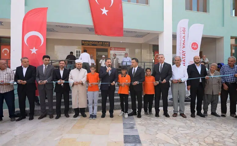 Kahramanmaraş depremleri sonrası 137’nci cami açıldı