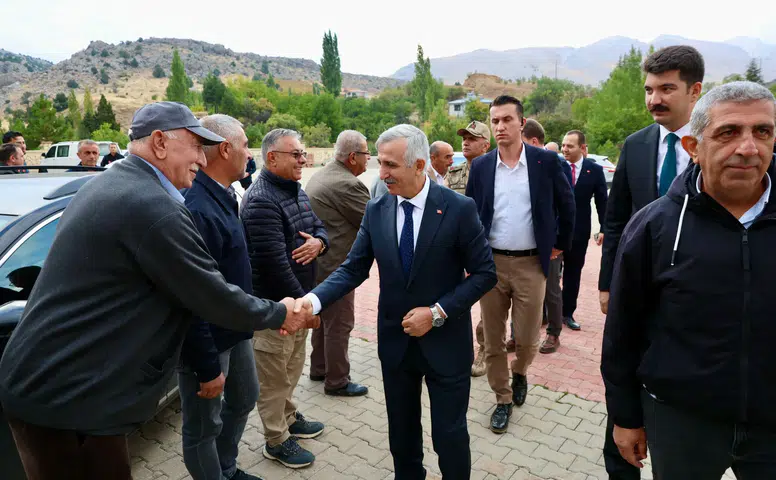 Vali Ünlüer’den Barış Cemevine Ziyaret