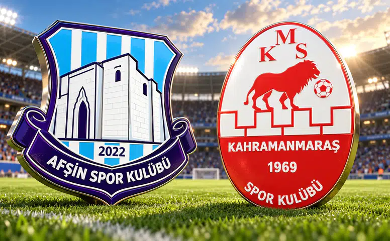 Afşinspor ile Kahramanmaraşspor 3. Haftada Karşılaşacak