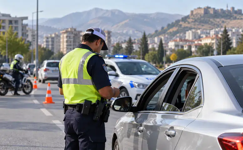 Kahramanmaraş’ta trafik denetimi: 4 bin 944 işlem
