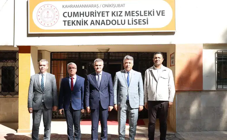Turan Akpınar’dan Cumhuriyet MTAL’ye eğitim ziyareti