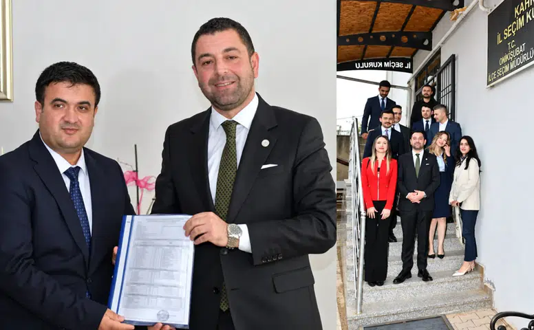 Kahramanmaraş Barosu Başkanı Kır, mazbatasını aldı