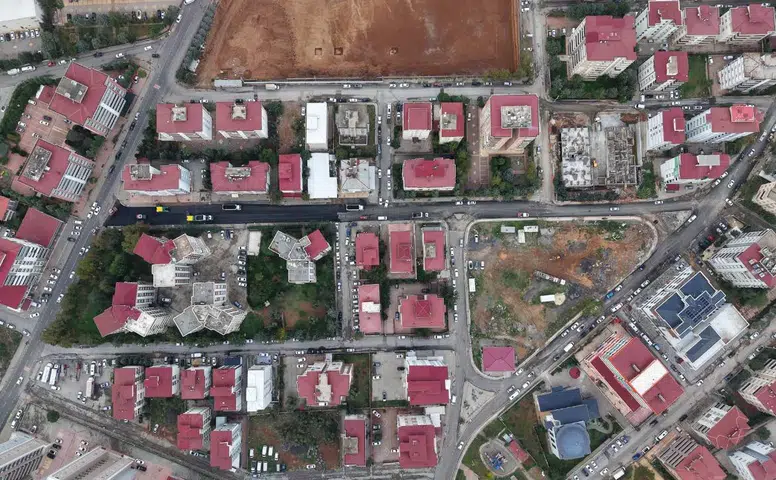 Dulkadiroğlu'nda bir sokak baştan sona yenileniyor