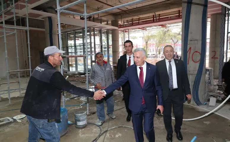 Kahramanmaraş’ta Yeni Valilik Binasına İnceleme