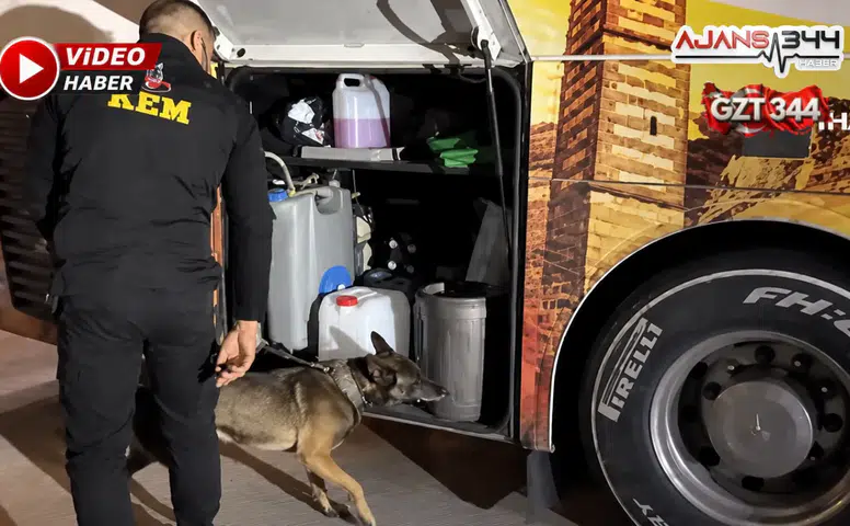Şanlıurfa’da Otobüste Skunk Operasyonu: 1 Şüpheli Tutuklandı