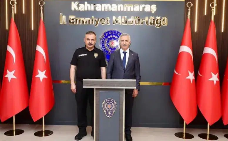 Vali Ünlüer’den Emniyet Müdürü Kalaycı’ya Ziyaret