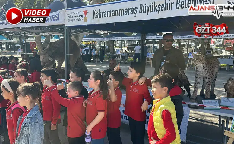 Kahramanmaraş’ta bilim şenliğine çocukların ilgisi