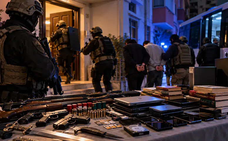 Kahramanmaraş merkezli DEAŞ operasyonu: 39 gözaltı