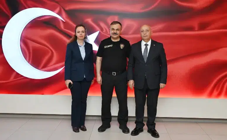 Rektör Bakan’dan Emniyet Müdürü Kalaycı’ya ziyaret