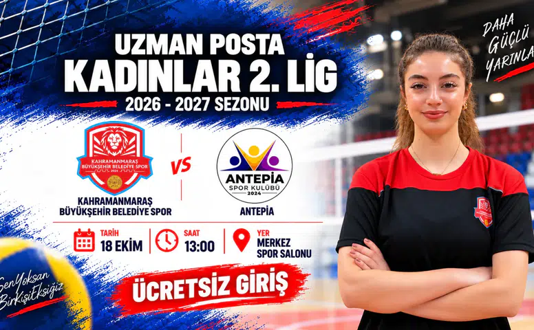 Kahramanmaraş'ın Sultanları Antepia'yı Ağırlıyor