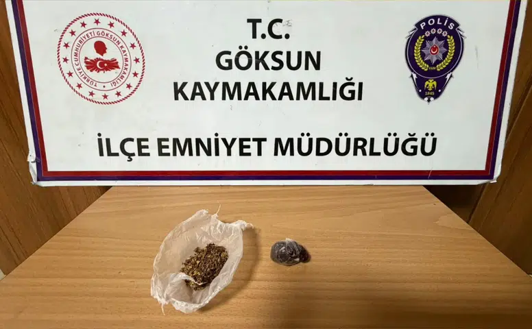 Göksun’da Narkotik Operasyonu: Bir Şüpheli Tutuklandı