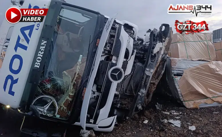 Nurdağı Otoyolunda Tır Kazası