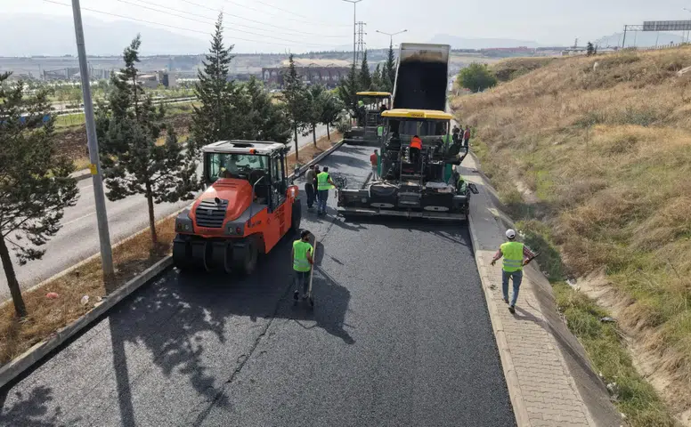 Kavlaklı ve OSB yolunda asfalt çalışmaları başladı!